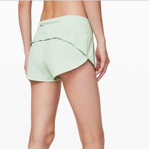 NEW Lululemon High Rise Speed Shorts size 12